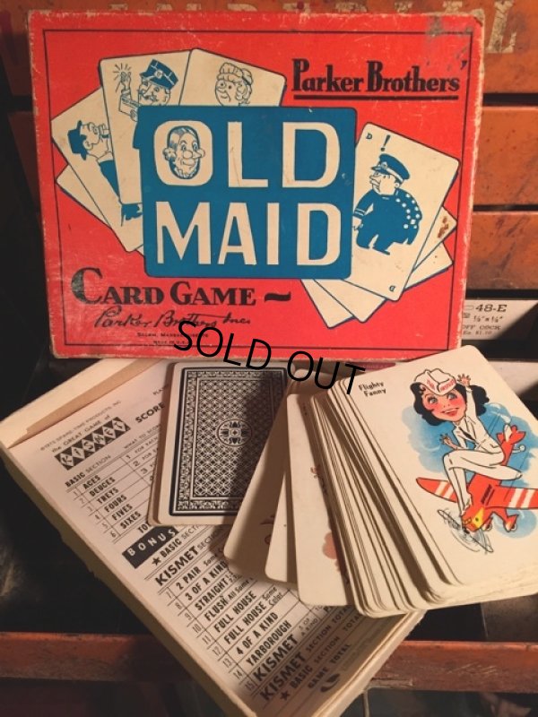画像1: Vintage OLD MAID CARD GAME (MA425) 