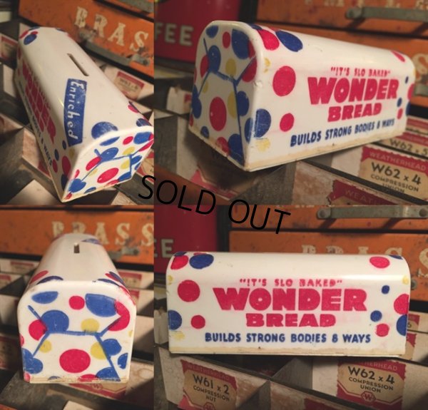 画像2: Vintage Wonder Bread Coin Bank (MA426)