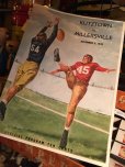 画像1: SALE  40s Vintage Football Program (MA431)  (1)
