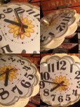 画像2: Vintage GE Kitchen Wall Clock Flower (MA442) (2)