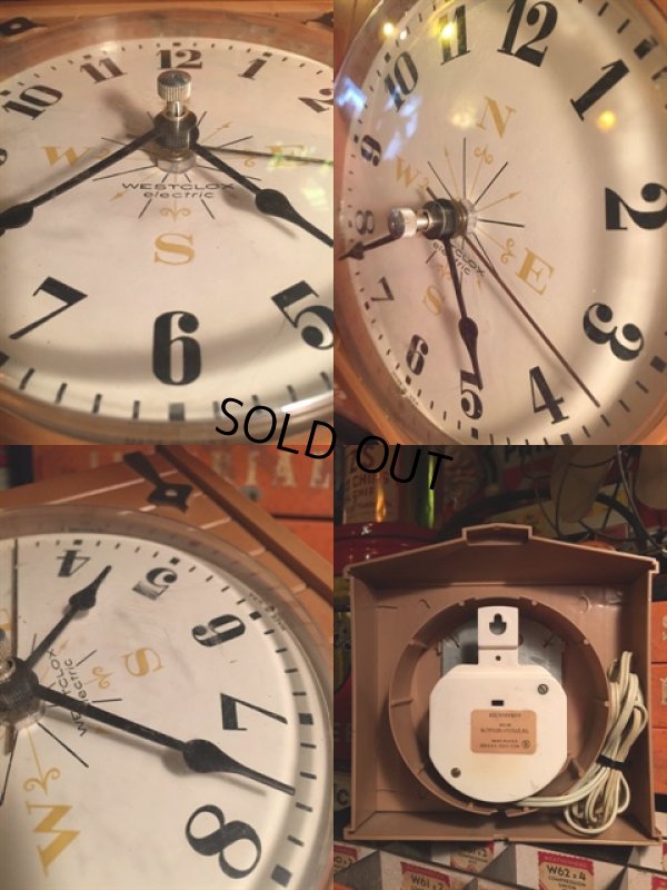 画像2: SALE Vintage GE Kitchen Wall Clock Flower (MA444)