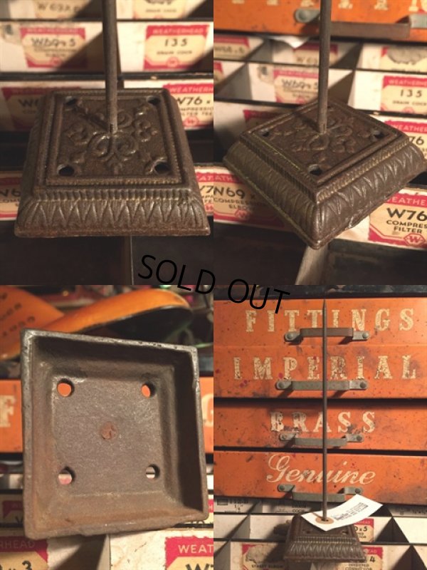 画像2: Vintage Cast Iron Memo Holder (MA459)