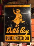 画像1: Vintage Dutch Boy Paint Metal Sign (MA460) (1)