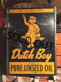 Vintage Dutch Boy Paint Metal Sign (MA460)