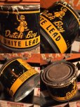 画像2: Vintage Dutch Boy Paint White Lead Can (MA463) (2)