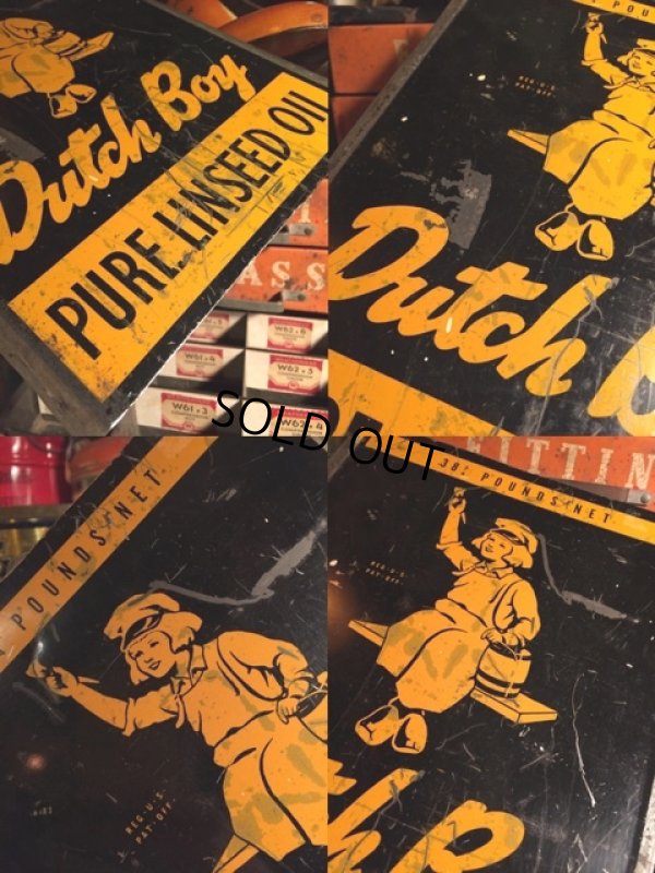 画像2: Vintage Dutch Boy Paint Metal Sign (MA460)