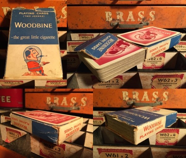 画像3: Vintage WOODBINE Cigarette Tabacco Playing Cards (MA470)