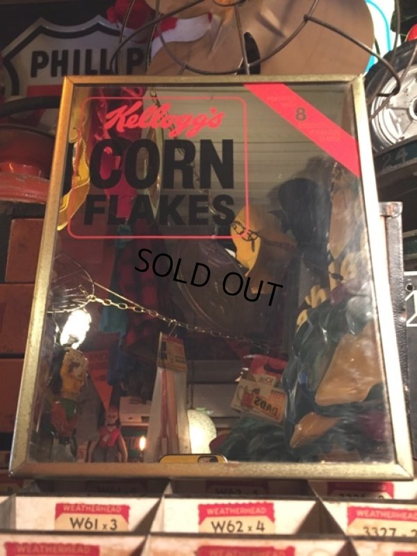 画像1: Vintage Kellogg's Corn Flakes Promotional Mirror (MA469)
