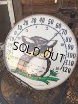 70s Vintage Owl Thermometer (MA472)