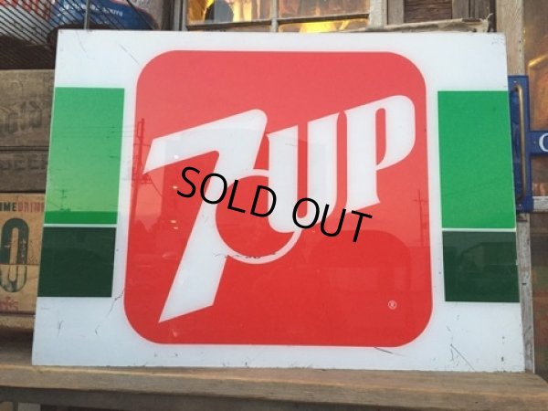 画像1: Vintage 7UP Store Display Sign (MA474) 