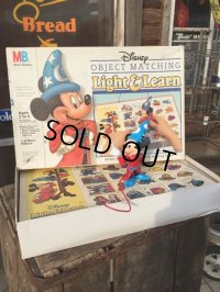 Vintage Mickey Object Matching Light & Learn Game (MA475) 
