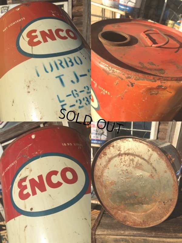 画像3: Vintage ENCO 5GL Motor Gas/Oil Can (MA421) 