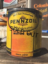 Vintage Pennzoil 5GL Motor Gas/Oil Can (MA416) 