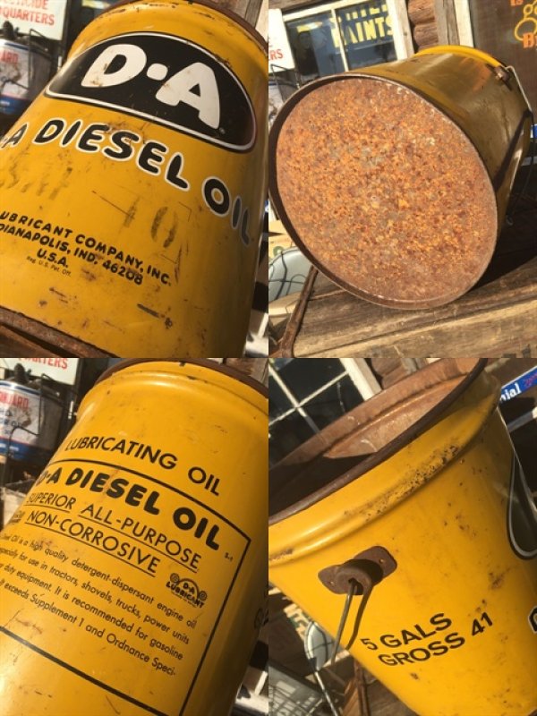 画像3: Vintage D-A 5GL Motor Gas/Oil Can (MA423) 