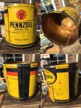 画像2: Vintage Pennzoil 5GL Motor Gas/Oil Can (MA416)  (2)