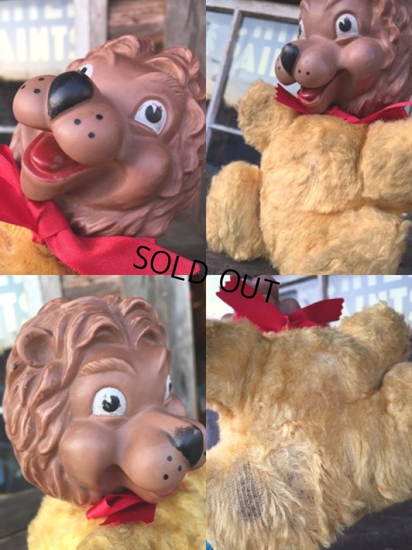 画像3: Vintage My Toy Rubber Face Doll Lion (MA494)