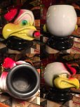 画像2: Vintage Ceramic Holder Angry Chicken (MA499) (2)