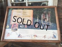 Vintage Disney Song Of The South AD Poster W/Frame (MA505)