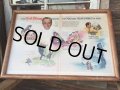 Vintage Walt Disney AD Poster W/Frame (MA506)