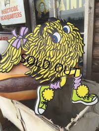 Vintage McDonalds Fry Kids Card Bord Sign （MA509）
