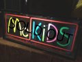 Vintage Mc KiDS Lighted Sign （MA508）