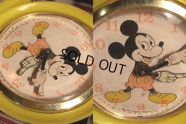 画像3: Vintage Phinney-Walker Alarm Clock Mickey Mouse (MA512)