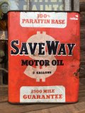 Vintage Save Way Motor Oil Can 2GL (MA545) 