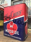 Vintage War Chief Motor Oil Can 2GL (MA544) 