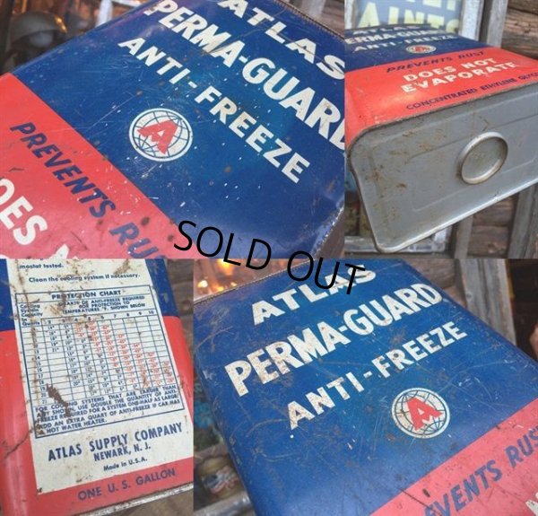 画像3: Vintage Atlas Perma-Guard Anti-Freeze Can 1 GL (MA548) 
