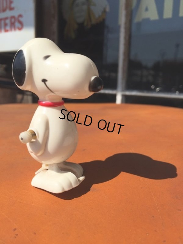 画像1: 70s Vintage Snoopy Wind Up Aviva (MA560) 