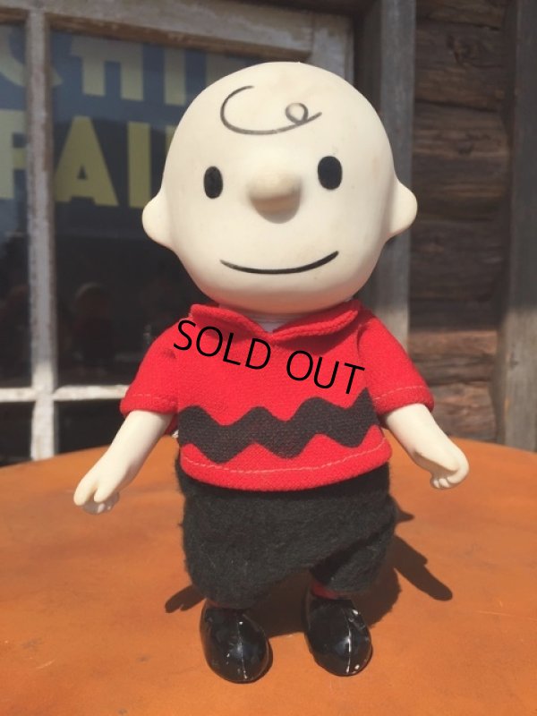 画像1: 60s Vintage Snoopy Charlie Brown Pocket Doll (NK520) 