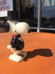 画像1: 70s Vintage Snoopy Hat Wind Up Aviva (MA561)  (1)