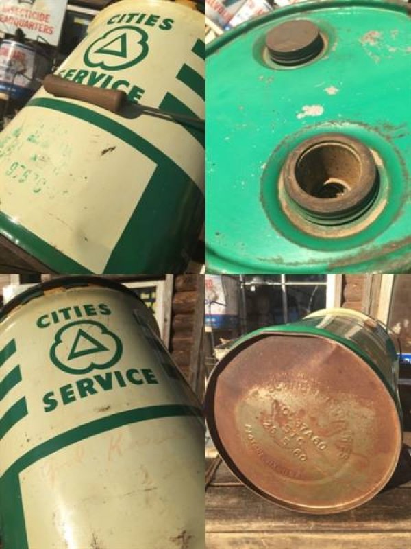 画像3: Vintage Cities Service 5GL Motor Gas/Oil Can (MA422) 