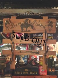 50s Vintage Kid's Western Toy Gun Rack (MA564)