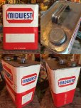 画像2: Vintage MIDWEST Motor Oil Can 2GL (MA594) (2)