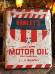 画像2: Vintage HAWLEY'S Motor Oil Can 2GL (MA590) (2)