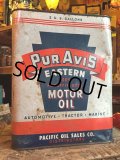 Vintage PUR AVIS Motor Oil Can 2GL (MA591)