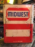 画像1: Vintage MIDWEST Motor Oil Can 2GL (MA594) (1)