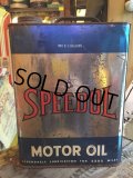 Vintage SPEEDOL Motor Oil Can 2GL (MA597)
