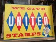 画像2: Vintage United Stamps Flange Sign (MA601) (2)