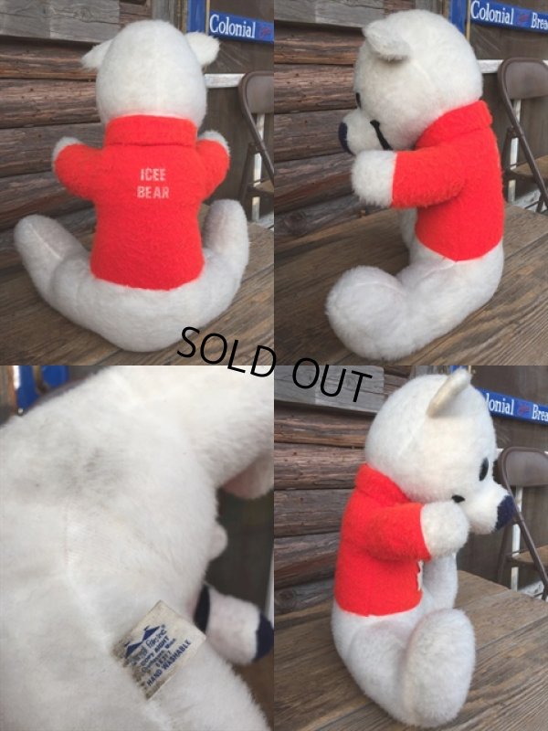 画像2: 70s Vintage ICEE BEAR Plush Doll (MA607)