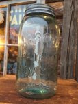 画像1: Vintage Mason's Patent Nov 30th 1858 Glass Jar (MA611) (1)