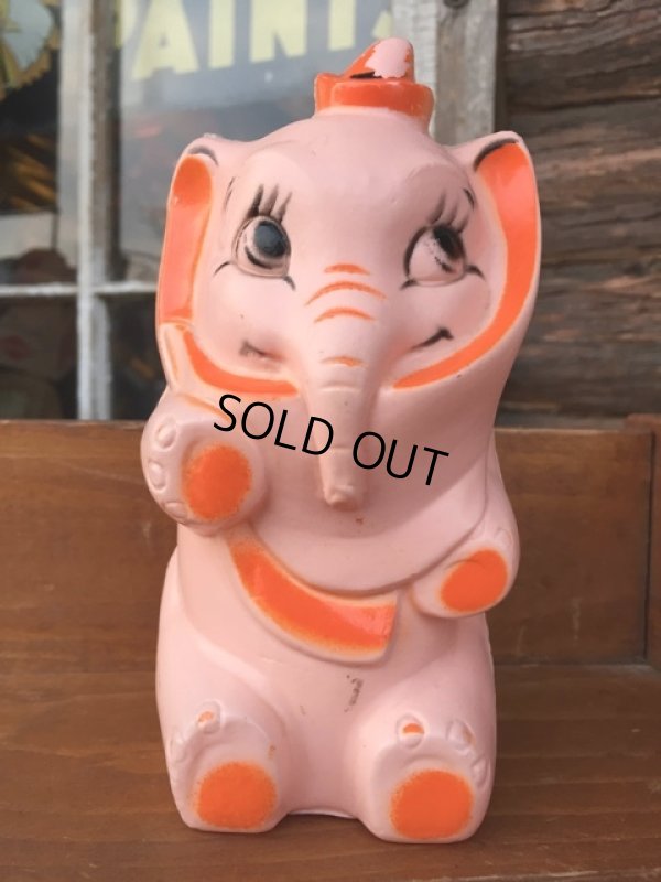 画像1: Vintage Disney Dumbo Coin Bank (MA619)