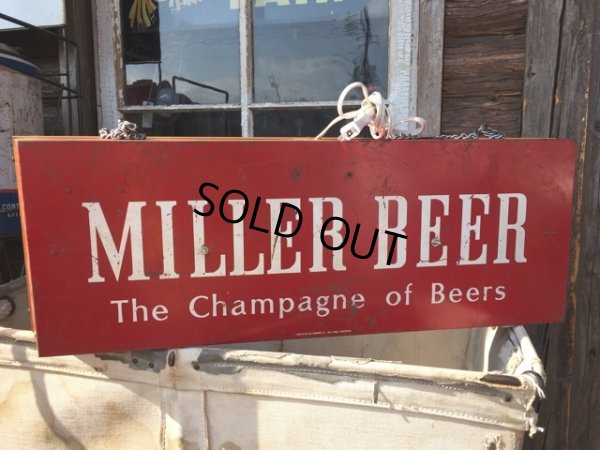 画像2: Vintage Miller Beer Ligthed Sign (MA632)