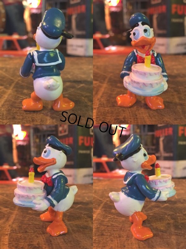 画像2: Vintage Disney Donald Duck Pvc Happy Birthday (MA637)