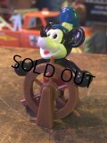 Vintage Disney Mickey Mouse Pvc Steamboat Willie (MA633)