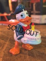 Vintage Disney Donald Duck Pvc Happy Birthday (MA637)