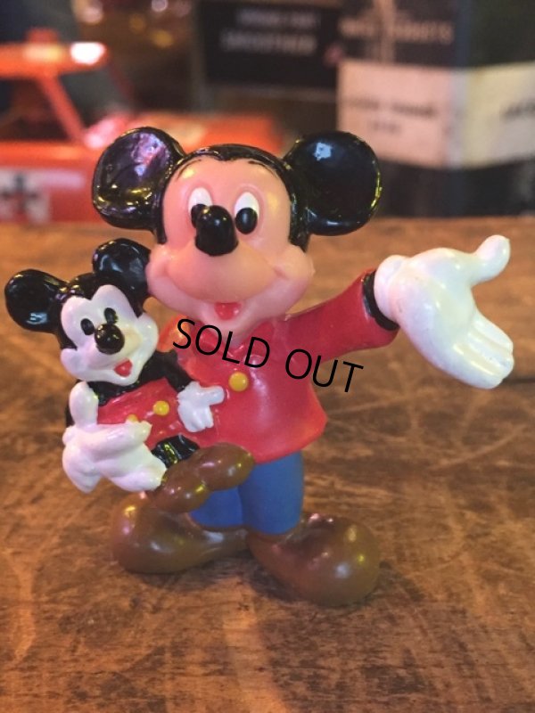 画像1: Vintage Disney Mickey Mouse Pvc Mini Mickey (MA634)