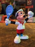 画像1: Vintage Disney Mickey Mouse Pvc Tennis (MA645) (1)