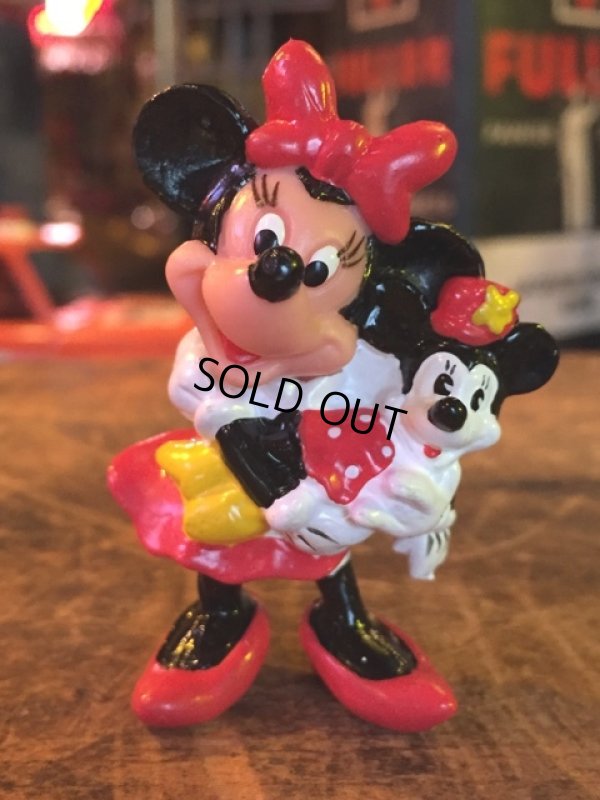 画像1: Vintage Disney Minnie Mouse Pvc Mini Minnie (MA635)